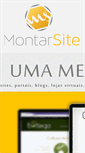 Mobile Screenshot of montarsite.com.br